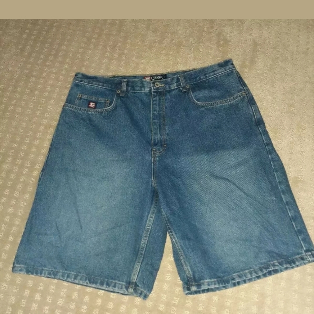 Mens Chaps Ralph Lauren Denim Shorts 38